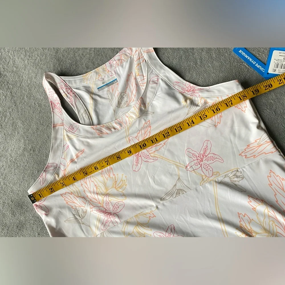 Columbia Women’s PFG Freezer III Dress Tiger Lily print New with Tags sz Large - Picture 11 of 14